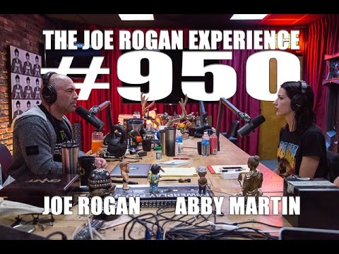 Abby Martin and Joe Rogan chat