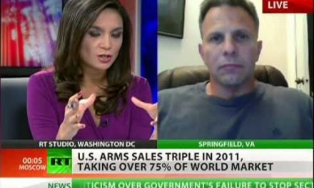 US global arms sales tripled in 2011